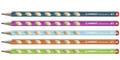 STABILO Crayon EASYgraph "S", degré de dureté: HB, pétrole