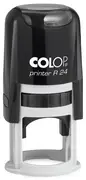 COLOP Tampon pour texte Printer R24, rond, noir
