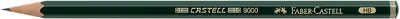 FABER-CASTELL Crayon CASTELL 9000, degré de dureté: 5B