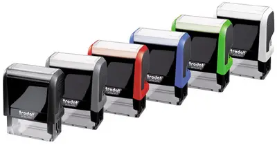 trodat Tampon pour texte 4912 Printy 4.0, gris