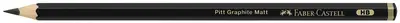 FABER-CASTELL Crayon graphite PITT GRAPHITE Matt, dureté 8B