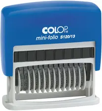 COLOP Tampon numeroteur Mini Dater S120/13, 13 positions