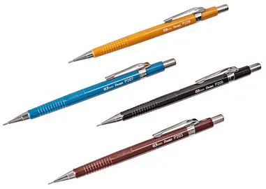 Pentel Porte-mines P 207, diamètre de mines: 0,7 mm, bleu