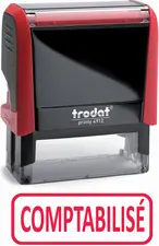 trodat Tampon marqueur de texte XPrint 4912 "COMPTABILISÉ