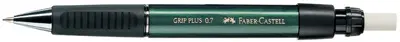 FABER-CASTELL Porte-mines GRIP PLUS 1307, vert-métallique