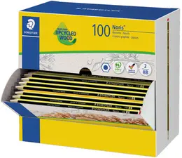 STAEDTLER Crayon, hexagonal, présentoir de 100 pièces