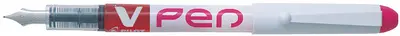 PILOT Stylo plume V-Pen effaçable, rose