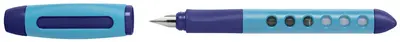 FABER-CASTELL Stylo plume éducatif Scribolino, bleu