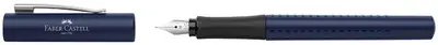 FABER-CASTELL Stylo plume GRIP 2011, B, bleu classique