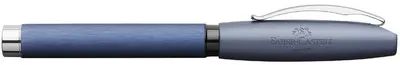 FABER-CASTELL Stylo plume Essentio Aluminium, bleu, B