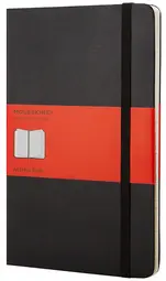 MOLESKINE Carnet d'adresses, P/A6, ligné, noir