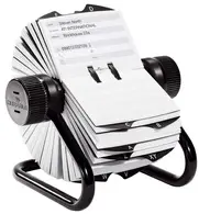 DURABLE Fichier rotatif TELINDEX, noir