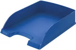 LEITZ Corbeille à courrier Plus standard, A4, bleu