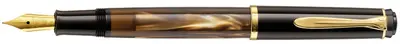 Pelikan Stylo plume M 200, brun marbré, taille de plume: M