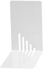 WEDO Serre-livres (L)140 x (P)140 x (H)85 mm, blanc