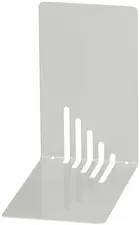 WEDO Serre-livres, (L)140 x (P)140 x (H)85 mm, gris lumière