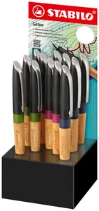 STABILO Stylo plume Grow, présentoir de 12