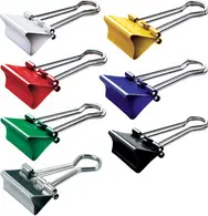MAUL Pince double clip 213, assorti, (L)25mm, écartement:9mm