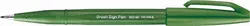 PentelArts Stylo feutre Brush Sign Pen SES 15, vert olive