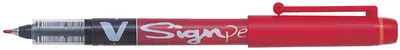 PILOT Stylo feutre V Sign Pen, rouge