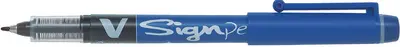 PILOT Stylo feutre V Sign Pen, bleu