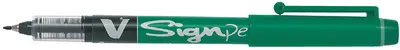 PILOT Stylo feutre V Sign Pen, vert