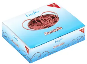 Läufer Bracelets élastiques RONDELLA, 100 mm, 100 g, rouge