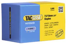 TACWISE Agrafes 73/10 mm, galvanisé, 5.000 pièces