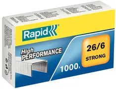 Rapid Agrafes Strong 66/6, galvanisé