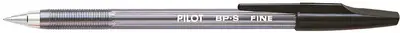 PILOT Stylo à bille BP-S Fine, noir