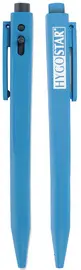 HYGOSTAR Stylo à bille rétractable DETECT, détectable, bleu