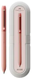FABER-CASTELL Stylo bille rétractable AVORI XB, Inner Fire