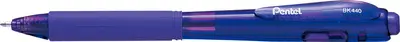 Pentel stylo à bille rétractable BK440, violet