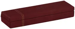 RHODIA Plumier, en simili cuir, lie de vin