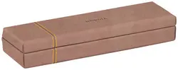 RHODIA Plumier, en simili cuir, bois de rose