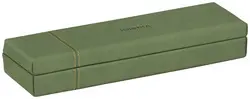 RHODIA Plumier, en simili cuir, sauge