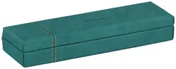 RHODIA Plumier, en simili cuir, paon