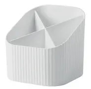 HAN Multipot à crayons Re-X-LOOP, plastique éco, blanc