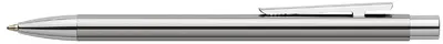FABER-CASTELL Stylo à bille NEO Slim, acier inox, brillant