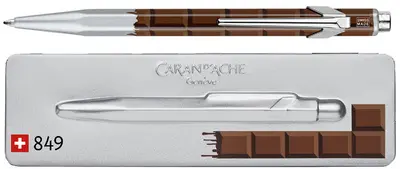 CARAN D'ACHE Stylo à bille 849 CHOCOLAT