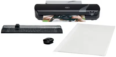GBC Kit de plastifieuse Inspire+, jusqu'à A4, 8 pièces, noir