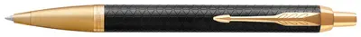 PARKER Stylo à bille IM PREMIUM Noir et Doré G.T.