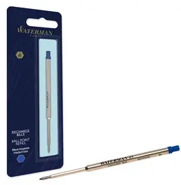 WATERMAN Recharge grand volume pour stylo bille, M, noir