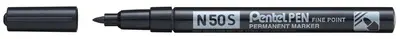 Pentel Marqueur permanent N50S, pointe ogive fine, noir