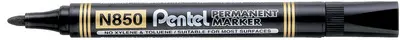 Pentel Marqueur permanent N850, pointe ogive, noir