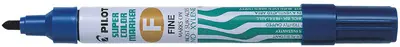 PILOT Marqueur permanent SUPER COLOR FINE, bleu