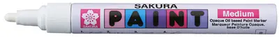SAKURA Marqueur permanent Paint Marker moyen, jaune fluo