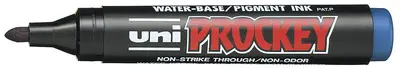 uni-ball Marqueur permanent PROCKEY PM-122, bleu