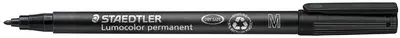 STAEDTLER Marqueur permanent 317M Lumocolor, noir