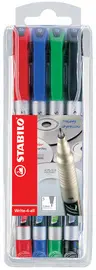 STABILO Marqueur permanent Write-4-all, S, étui en plastique